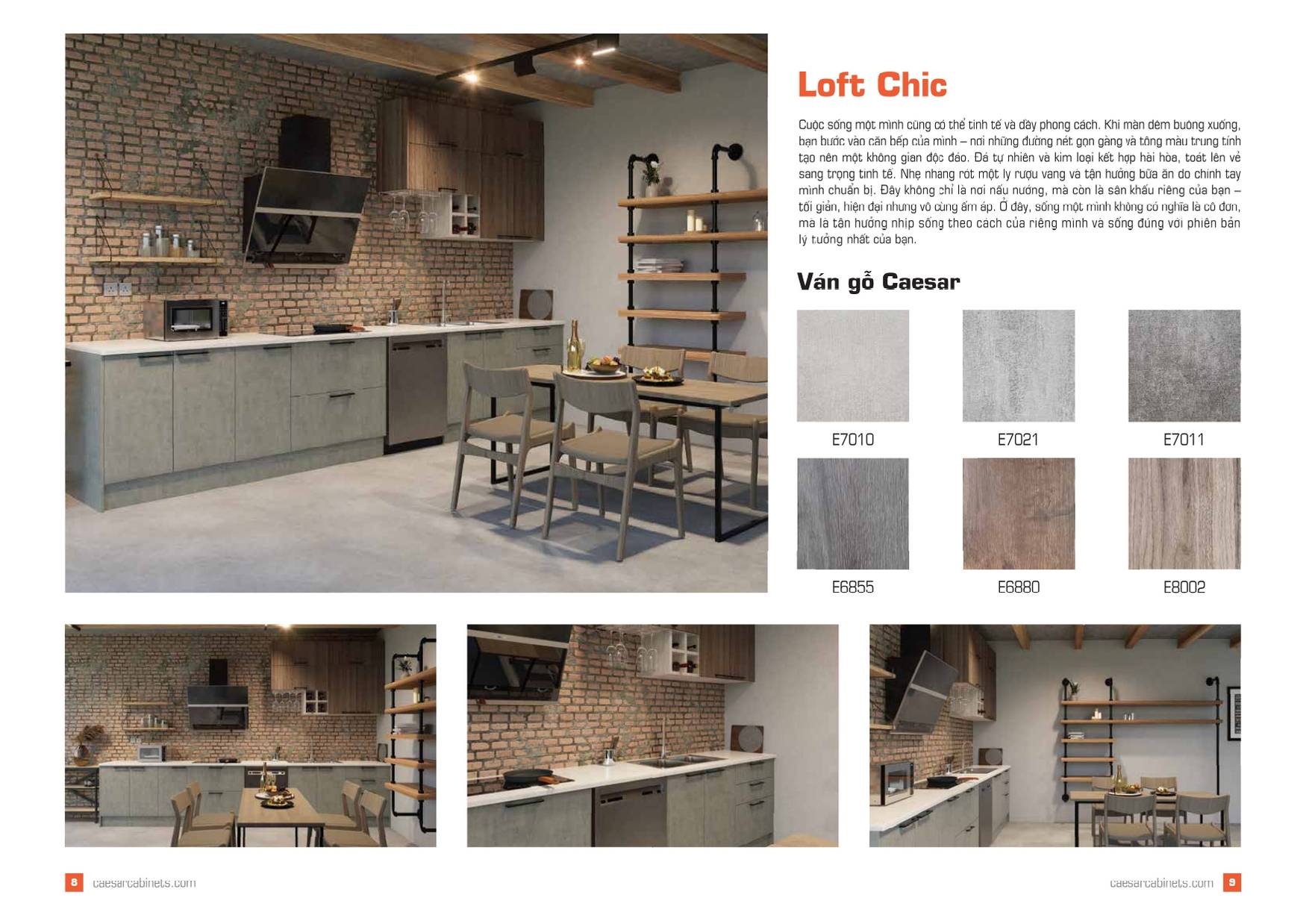 Tủ bếp CAESAR Bảng giá và Catalogue mới nhất 2025 /Page 4